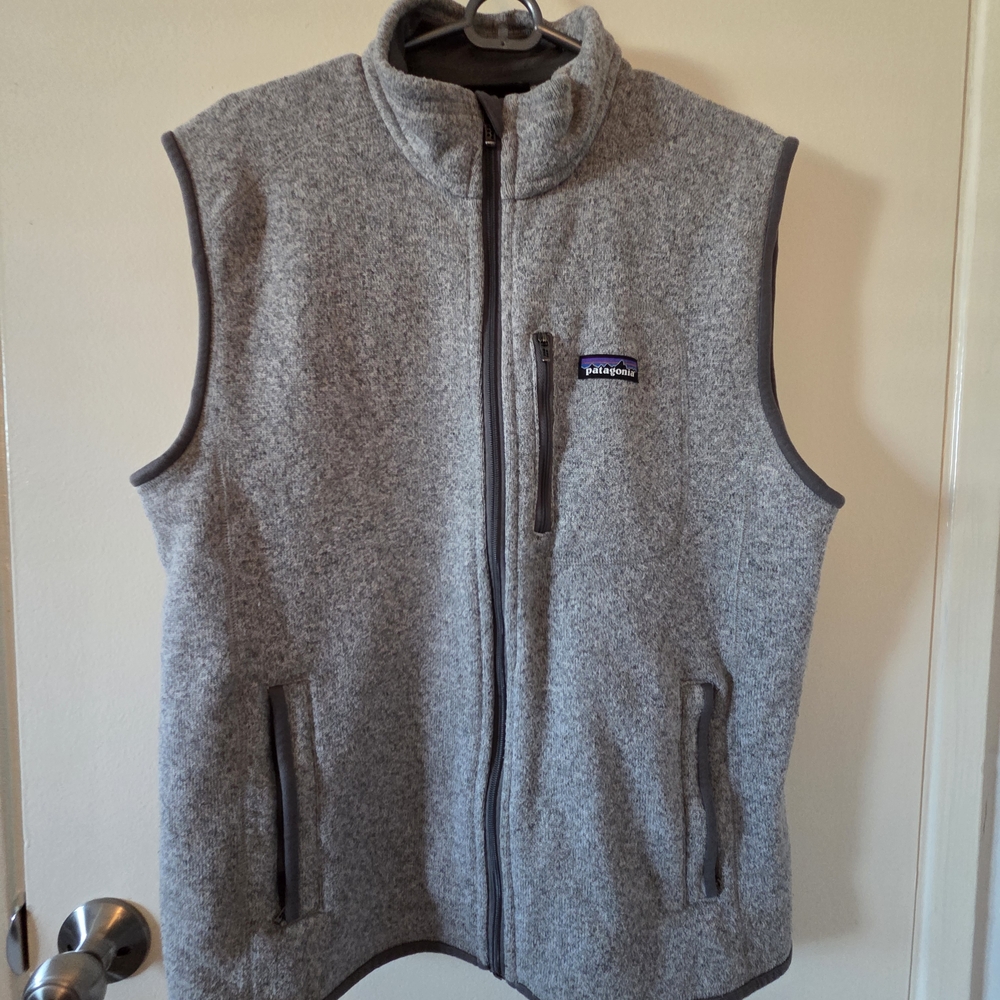 Patagonia Gray Fleece Vest